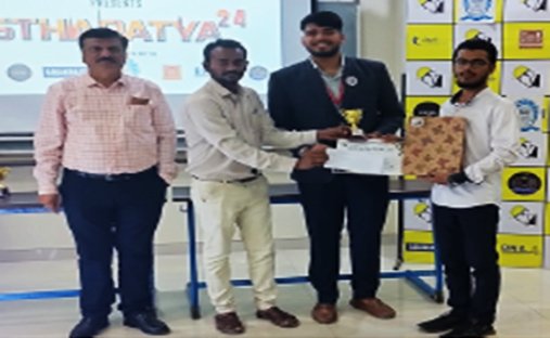 Runner up in National Level Technical Quiz Competition